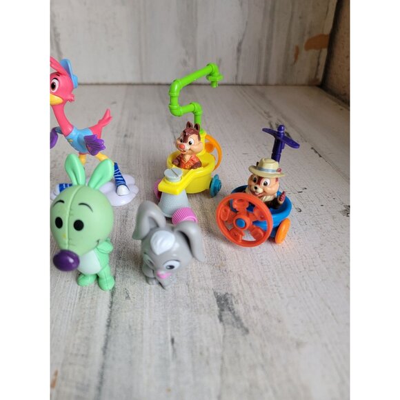 Disney animal chip dale bunny‎ woozle Freddy flamingo toy set youth - Picture 3 of 7